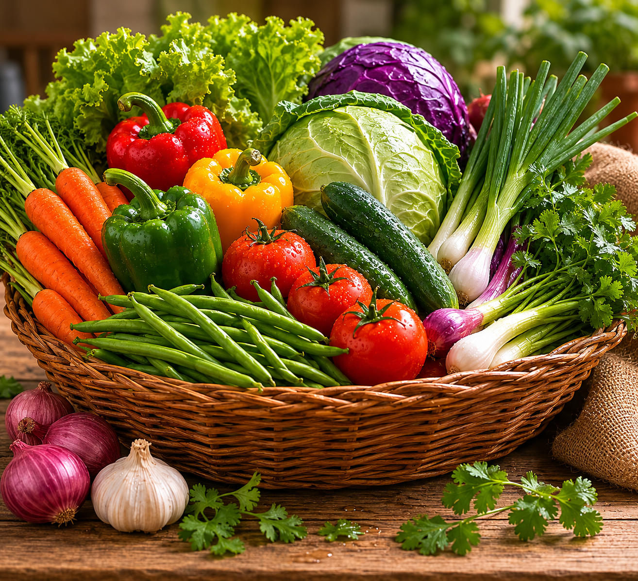Sacked agricultural commodities ready bagged export