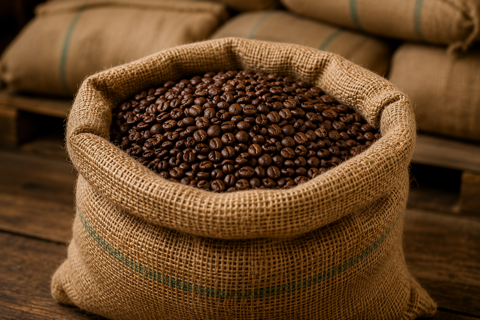Roasted coffee beans sourcing